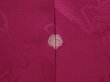 Photo7: 6605T10z420 Antique Japanese Kimono Silk HAORI  Pink-Purple (7)