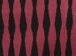 Photo6: 6605T12z850 Vintage Japanese Kimono Silk KOMON Tatewaku Dark pink (6)