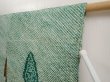 Photo6: 6609T02z440 Vintage Japanese Kimono Silk SHIBORI HAORI  Dull green (6)