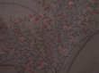 Photo4: 6609T06z240 Vintage Japanese Kimono Silk See through HAORI Plants Black (4)