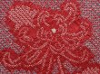 Photo4: 6609T07z410 Vintage Japanese Kimono Silk SHIBORI HAORI Chrysanthemum (4)