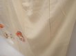 Photo4: 6609T13z950 Vintage Japanese Kimono Silk TSUKESAGE Phoenix Light cream (4)