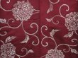 Photo5: 6609T14z590 Vintage Japanese Kimono Silk OMESHI Karahana Dark grape (5)