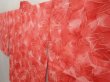 Photo2: 6610T04z560 Vintage Japanese Kimono Silk HAORI Maple Red-Pink (2)