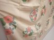 Photo3: 6610T13z1020 Vintage Japanese Girl's Kimono Silk Flowers Off-white (3)