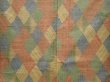 Photo5: 6610T14z850 Vintage Japanese Kimono Silk TSUMUGI  Sand yellow (5)