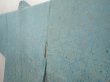 Photo2: 6611T04z630 Vintage Japanese Kimono Silk HAORI  Dull light blue (2)