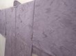 Photo2: 6611T06z570 Vintage Japanese Kimono Silk HAORI Stream Ash purple (2)