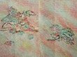 Photo3: 6611T09z450 Vintage Japanese Kimono Silk SHIBORI HAORI House Opal Green (3)