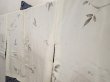 Photo7: 6611T10z500 Vintage Japanese Kimono Silk SHIBORI HAORI  Dark navy (7)