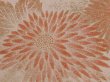 Photo4: 6612T03z680 Vintage Japanese Kimono Silk HAORI Chrysanthemum Pink (4)