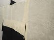 Photo8: 6612T04z460 Vintage Japanese Kimono Silk HAORI Peony Black (8)