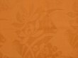 Photo4: 6612T05z300 Vintage Japanese Kimono Silk HAORI Flowers Dark orange (4)