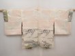Photo7: 6612T10z540 Vintage Japanese Kimono Silk HAORI Castle Off-white (7)