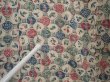 Photo7: 6612T12z820 Vintage Japanese Kimono Silk KOMON Leaves Off-white (7)