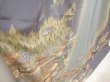 Photo3: 6615T02z1050  Japanese Kimono Silk TSUKESAGE Edo era Ash purple (3)