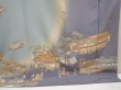 Photo7: 6615T02z1050  Japanese Kimono Silk TSUKESAGE Edo era Ash purple (7)