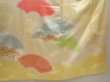 Photo7: 6615T12z980 Vintage Japanese Kimono Silk FURISODE Pine Straw yellow (7)