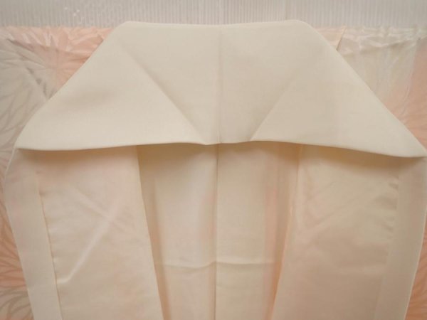 Photo5: 6616T05z640 Vintage Japanese Kimono Silk JUBAN Chrysanthemum Pink (5)