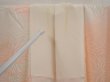 Photo6: 6616T05z640 Vintage Japanese Kimono Silk JUBAN Chrysanthemum Pink (6)
