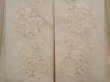 Photo6: 6616T07z700 Vintage Japanese Kimono Silk  FURISODE JUBAN Flowers Pink (6)
