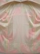 Photo8: 6616T07z700 Vintage Japanese Kimono Silk  FURISODE JUBAN Flowers Pink (8)