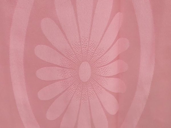 Photo4: 6616T09z690 Vintage Japanese Kimono Silk  FURISODE JUBAN Pink (4)