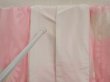 Photo6: 6616T09z690 Vintage Japanese Kimono Silk  FURISODE JUBAN Pink (6)