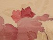 Photo4: 6617T03z600 Vintage Japanese Kimono Silk HAORI Paulownia Cream-Orange (4)