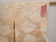 Photo8: 6617T03z600 Vintage Japanese Kimono Silk HAORI Paulownia Cream-Orange (8)