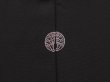 Photo5: 6617T04z660 Vintage Japanese Kimono Silk HAORI Plum blossom Black Embro (5)