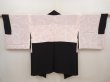 Photo7: 6617T04z660 Vintage Japanese Kimono Silk HAORI Plum blossom Black Embro (7)