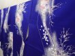 Photo2: 6617T09z960  Japanese Kimono Silk KOMON Rose Dark lavender blue (2)