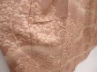 Photo3: 6617T10z1020 Vintage Japanese Kimono Silk HOUMONGI Mountain Light brown (3)