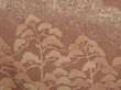 Photo6: 6617T10z1020 Vintage Japanese Kimono Silk HOUMONGI Mountain Light brown (6)