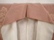 Photo8: 6617T10z1020 Vintage Japanese Kimono Silk HOUMONGI Mountain Light brown (8)