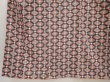 Photo4: 6617T13z830 Vintage Japanese Kimono Silk KOMON Flowers Coral pink (4)