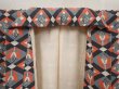 Photo7: 6617T13z830 Vintage Japanese Kimono Silk KOMON Flowers Coral pink (7)