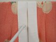 Photo6: 6618T01z450 Vintage Japanese Kimono Silk JUBAN Crane Red (6)