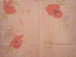 Photo3: 6618T02z440 Vintage Japanese Kimono Silk HAORI Flower Pink (3)