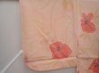 Photo7: 6618T02z440 Vintage Japanese Kimono Silk HAORI Flower Pink (7)