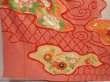 Photo6: 6618T09z990 Vintage Japanese Kimono Silk FURISODE Peony Off-white (6)