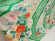 Photo3: 6618T10z1010 Vintage Japanese Kimono Silk FURISODE Flowers Off-white (3)