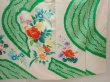 Photo7: 6618T10z1010 Vintage Japanese Kimono Silk FURISODE Flowers Off-white (7)