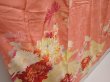 Photo3: 6618T11z810 Vintage Japanese Kimono Silk TSUKESAGE Chrysanthemum (3)