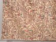 Photo4: 6618T14z900 Vintage Japanese Kimono Silk KOMON Flowers Champagne (4)