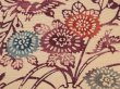 Photo6: 6618T14z900 Vintage Japanese Kimono Silk KOMON Flowers Champagne (6)