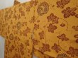 Photo2: 6619T05z580 Vintage Japanese Kimono Silk HAORI Bird Dark orange (2)