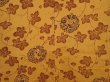 Photo3: 6619T05z580 Vintage Japanese Kimono Silk HAORI Bird Dark orange (3)