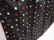 Photo3: 6619T09z670 Vintage Japanese Kimono Silk MEISEN KOMON Black (3)